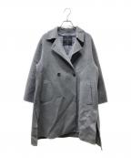 23区ニジュウサンク）の古着「MANTECOPure リバーコート」｜グレー