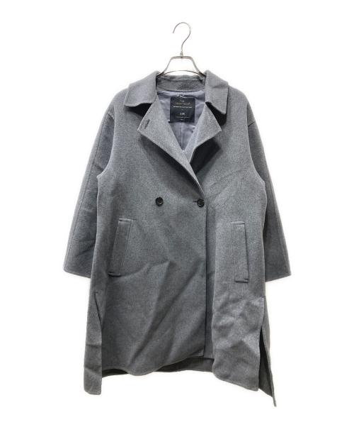 23区（ニジュウサンク）23区 (ニジュウサンク) MANTECOPure リバーコート グレー サイズ:32の古着・服飾アイテム