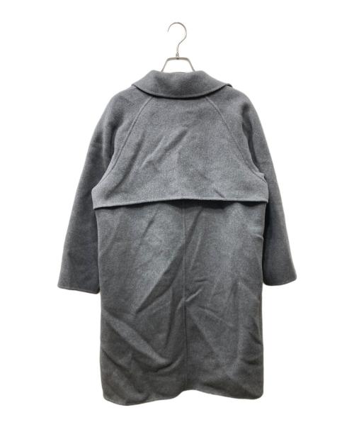 23区（ニジュウサンク）23区 (ニジュウサンク) MANTECOPure リバーコート グレー サイズ:32の古着・服飾アイテム
