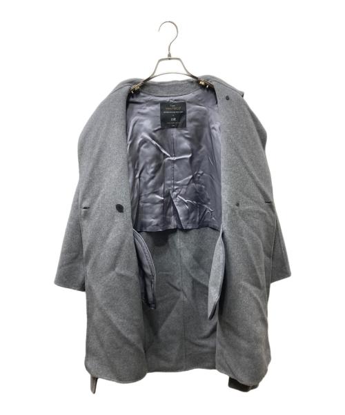 23区（ニジュウサンク）23区 (ニジュウサンク) MANTECOPure リバーコート グレー サイズ:32の古着・服飾アイテム