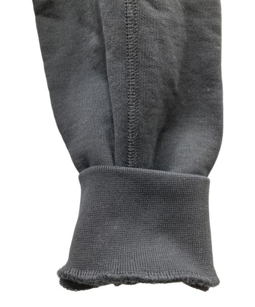 MONCLER（モンクレール）MONCLER (モンクレール) 23AW FELPA GIROCOLLO フロッキーロゴ スウェット ブラック サイズ:Lの古着・服飾アイテム