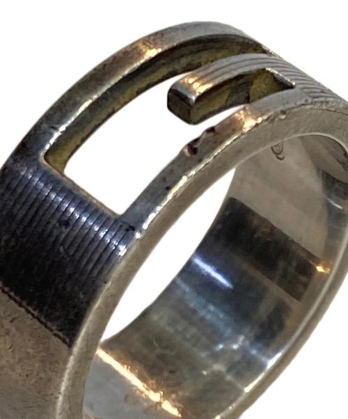 GUCCI（グッチ）GUCCI (グッチ) ブランデッドGリング シルバー サイズ:表記無し(17号)の古着・服飾アイテム