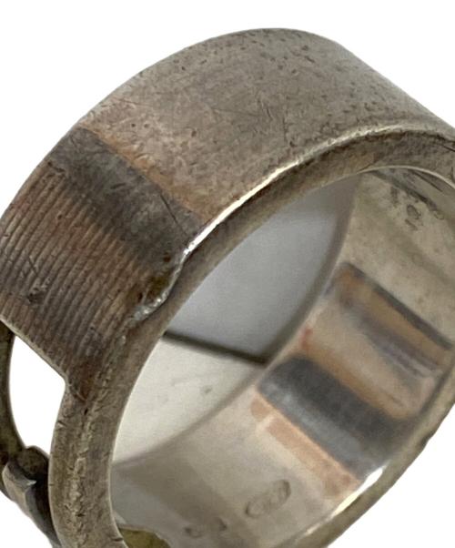 GUCCI（グッチ）GUCCI (グッチ) ブランデッドGリング シルバー サイズ:表記無し(17号)の古着・服飾アイテム