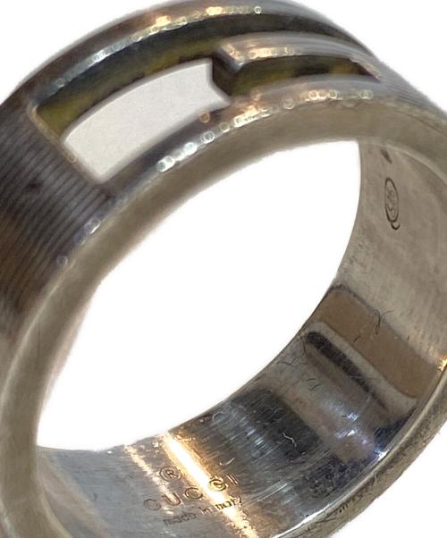 GUCCI（グッチ）GUCCI (グッチ) ブランデッドGリング シルバー サイズ:表記無し(17号)の古着・服飾アイテム