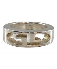 GUCCI（グッチ）の古着「インターロッキングGリング」｜シルバー