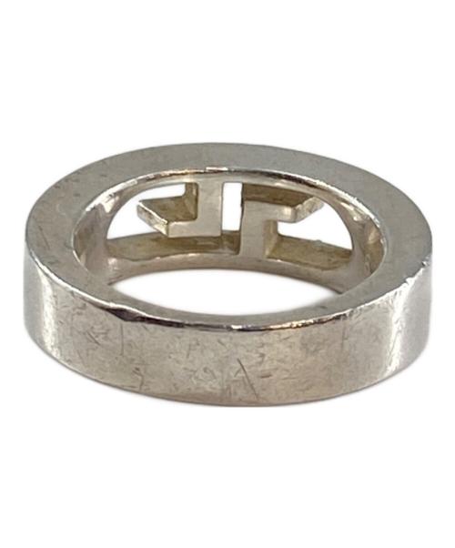 GUCCI（グッチ）GUCCI (グッチ) インターロッキングGリング シルバー サイズ:SIZE【8】実寸7号の古着・服飾アイテム