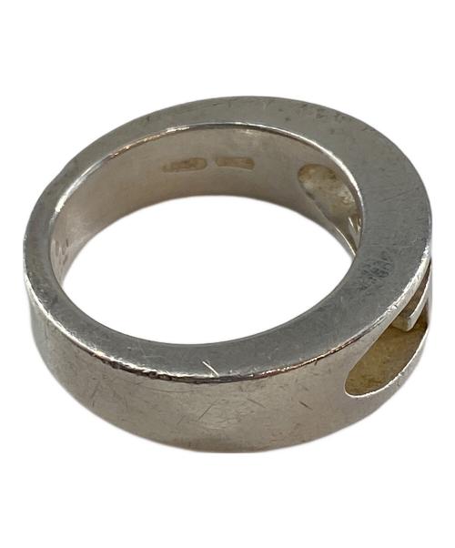 GUCCI（グッチ）GUCCI (グッチ) インターロッキングGリング シルバー サイズ:SIZE【8】実寸7号の古着・服飾アイテム