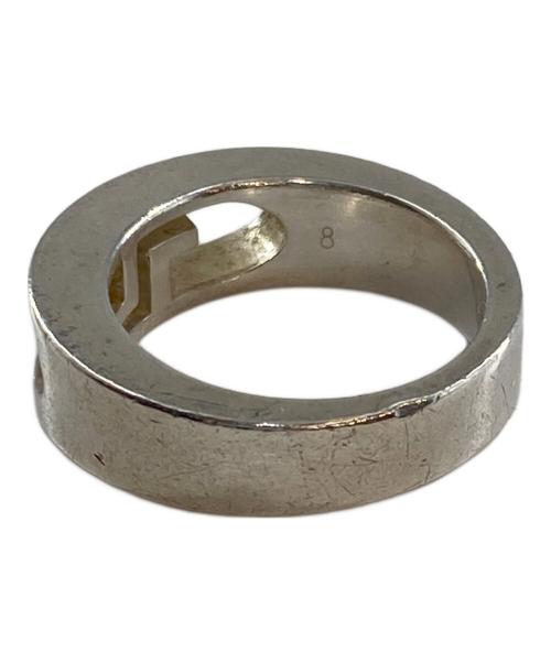 GUCCI（グッチ）GUCCI (グッチ) インターロッキングGリング シルバー サイズ:SIZE【8】実寸7号の古着・服飾アイテム