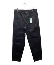 COMME des GARCONS SHIRT（コムデギャルソンシャツ）の古着「テーパードコットンパンツ FK-P014」｜ブラック