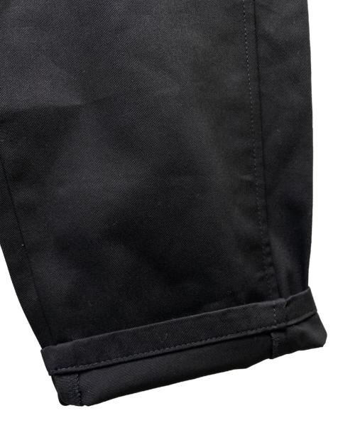 COMME des GARCONS SHIRT（コムデギャルソンシャツ）COMME des GARCONS SHIRT (コムデギャルソンシャツ) テーパードコットンパンツ FK-P014 ブラック サイズ:Mの古着・服飾アイテム
