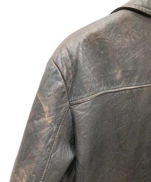 appalachian（アパラチアン）appalachian (アパラチアン) 50s ヴィンテージ コンチョボタン レザージャケット ブラック サイズ:40の古着・服飾アイテム