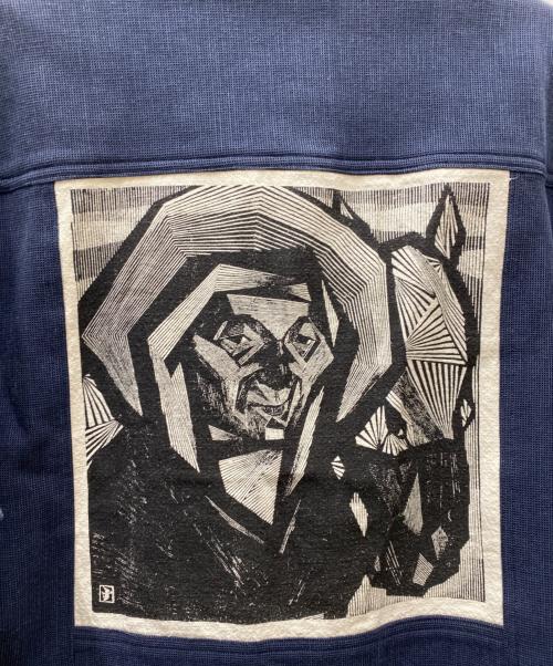 SASQUATCHfabrix.（サスクワッチファブリックス）SASQUATCHfabrix. (サスクワッチファブリックス) CHINA JACKET チャイナジャケット ネイビー サイズ:Lの古着・服飾アイテム