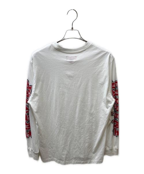 SUPREME（シュプリーム）Supreme (シュプリーム) Intarsia Sleeve L/S ロングスリーブカットソオー ホワイト サイズ:Sの古着・服飾アイテム