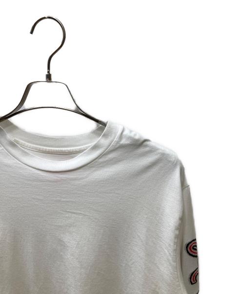 SUPREME（シュプリーム）Supreme (シュプリーム) Intarsia Sleeve L/S ロングスリーブカットソオー ホワイト サイズ:Sの古着・服飾アイテム