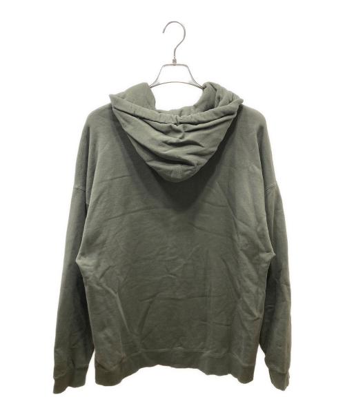 VALENTINO（ヴァレンティノ）VALENTINO (ヴァレンティノ) ビーズデザインパーカー オリーブ サイズ:Mの古着・服飾アイテム