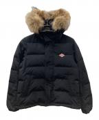 DANTONダントン）の古着「ファー付き キルトダウンジャケット」｜ブラック