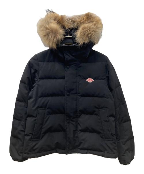 DANTON（ダントン）DANTON (ダントン) ファー付き キルトダウンジャケット ブラック サイズ:36の古着・服飾アイテム