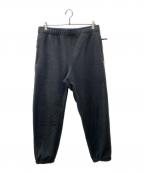 The Ennoy Professionalザ エンノイ プロフェッショナル）の古着「CITY FLEECE PANTS フリース パンツ」｜ブラック