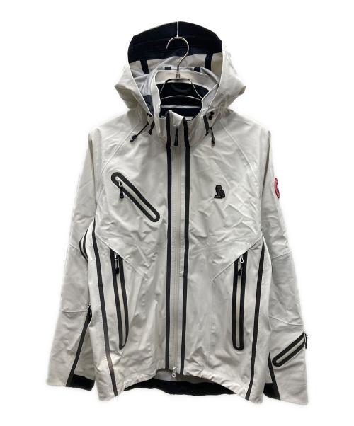 CANADA GOOSE（カナダグース）CANADA GOOSE (カナダグース) OCTOBERS VERY OWN(OVO) TIMBER SHELL x OVO シェルジャケット ホワイト サイズ:Mの古着・服飾アイテム