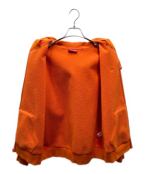 SUPREME（シュプリーム）Supreme (シュプリーム) WINDSTOPPER Zip Up Sweatshirt ジップパーカー オレンジ サイズ:Mの古着・服飾アイテム