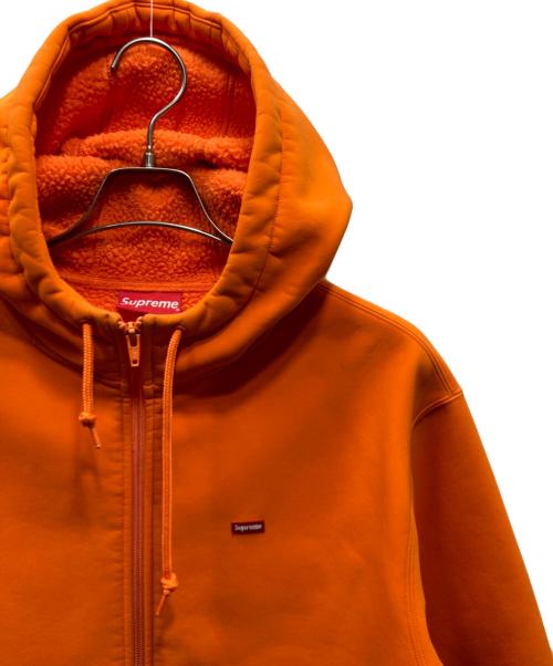 SUPREME（シュプリーム）Supreme (シュプリーム) WINDSTOPPER Zip Up Sweatshirt ジップパーカー オレンジ サイズ:Mの古着・服飾アイテム