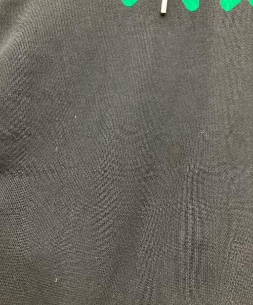 sacai（サカイ）sacai (サカイ) KAWS (カウズ) Flock Print Hoodie プルオーバーパーカー ブラック サイズ:4の古着・服飾アイテム