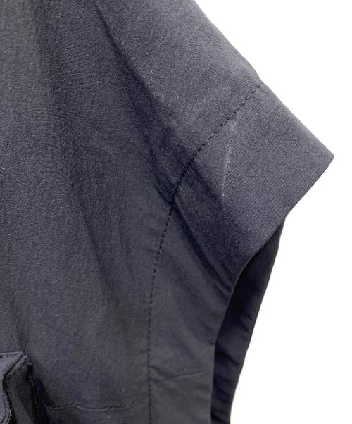 ZUCCA（ズッカ）ZUCCA (ズッカ) ナイロンミリタリーベスト ブラック サイズ:SIZE Mの古着・服飾アイテム