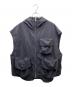 ZUCCA（ズッカ）の古着「ナイロンミリタリーベスト」｜ブラック