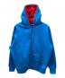 Supreme（シュプリーム）の古着「Double Hood Facemask Zip Up Hooded Sweatshirt ジップアップパーカー」｜ブルー