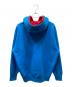 Supreme (シュプリーム) Double Hood Facemask Zip Up Hooded Sweatshirt ジップアップパーカー ブルー サイズ:L：17000円
