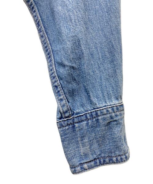 Healthy DENIM（ヘルシーデニム）Healthy denim (ヘルシーデニム) ALMOND デニムシャツ ブルー サイズ:SIZE 1の古着・服飾アイテム