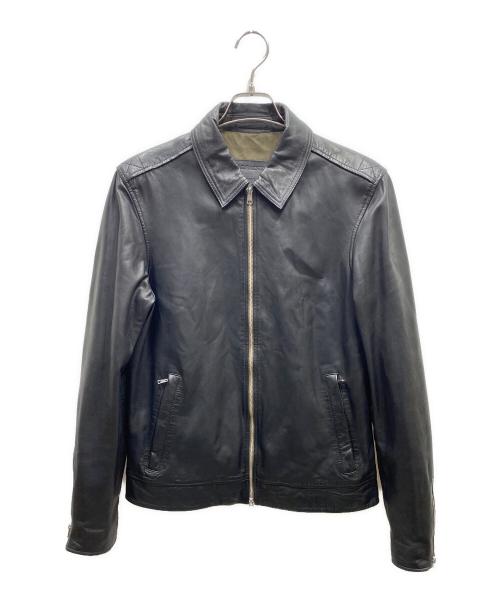 ALL SAINTS（オールセインツ）ALL SAINTS (オールセインツ) レザージャケット ブラック サイズ:SIZE Sの古着・服飾アイテム
