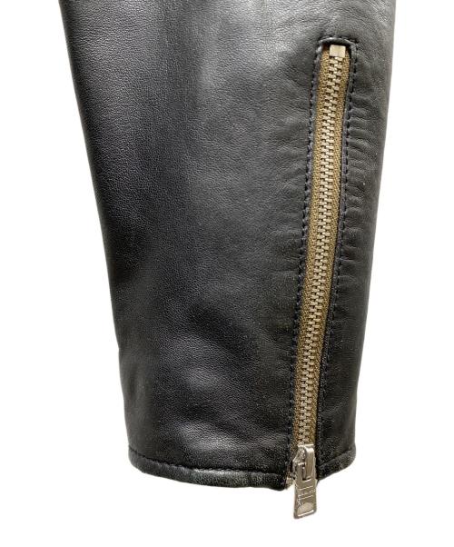 ALL SAINTS（オールセインツ）ALL SAINTS (オールセインツ) レザージャケット ブラック サイズ:SIZE Sの古着・服飾アイテム