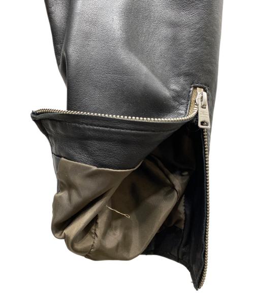 ALL SAINTS（オールセインツ）ALL SAINTS (オールセインツ) レザージャケット ブラック サイズ:SIZE Sの古着・服飾アイテム