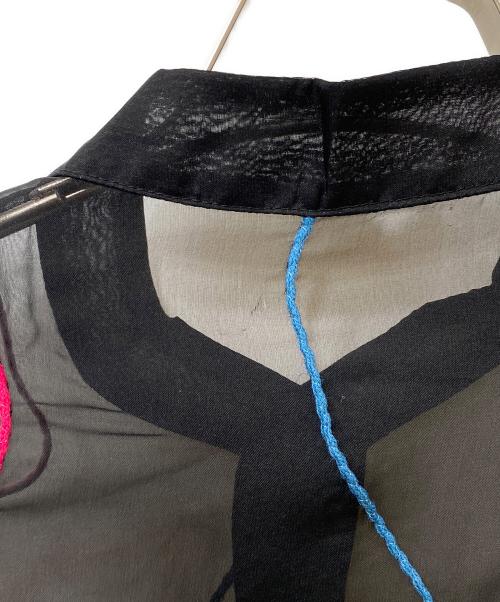 Ameri（アメリ）AMERI (アメリ) MEDI DAY DREAM SHEER SHIRT シアーシャツ ブラック サイズ:SIZE Freeの古着・服飾アイテム