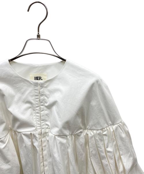 HER.（ハー）HER. (ハー) ボリュームスリーブトップス ホワイト サイズ:SIZE Freeの古着・服飾アイテム