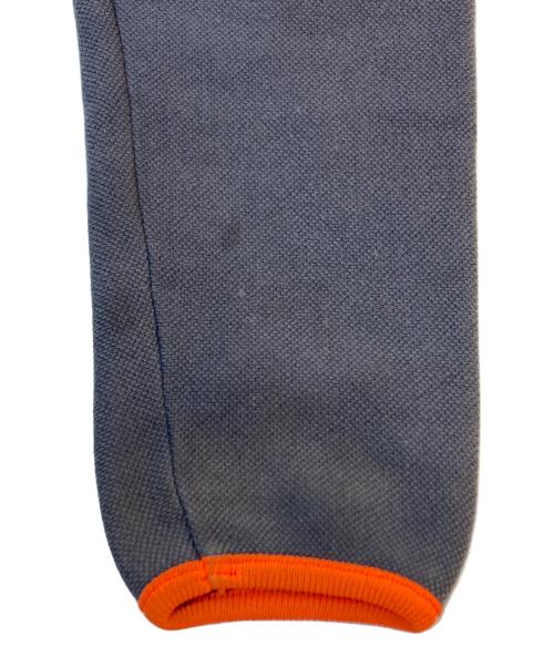 UNDERCOVER（アンダーカバー）UNDERCOVER (アンダーカバー) GOODENOUGH (グッドイナフ) コラボ line hoodie ジップパーカー グレー×オレンジ サイズ:FREEの古着・服飾アイテム