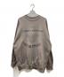 MM6 Maison Margiela（エムエムシックスメゾンマルジェラ）の古着「インサイドアウトデザインスウェット」｜ブラウン