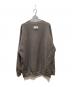 MM6 Maison Margiela (エムエムシックスメゾンマルジェラ) インサイドアウトデザインスウェット ブラウン サイズ:L：17000円