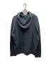 MM6 Maison Margiela (エムエムシックスメゾンマルジェラ) ロゴプリントプルオーバーパーカー ブラック サイズ:L：14000円