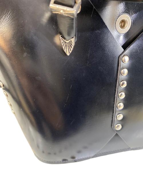 TOGA PULLA（トーガ プルラ）TOGA PULLA (トーガ プルラ) LEATHER TOTE BAG MINI ショルダーバッグ ブラックの古着・服飾アイテム