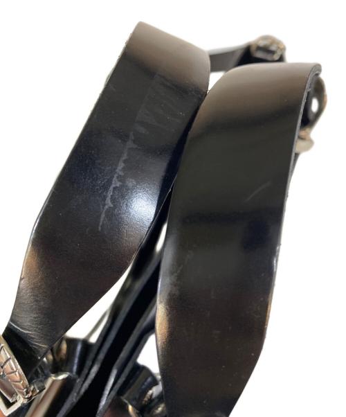 TOGA PULLA（トーガ プルラ）TOGA PULLA (トーガ プルラ) LEATHER TOTE BAG MINI ショルダーバッグ ブラックの古着・服飾アイテム