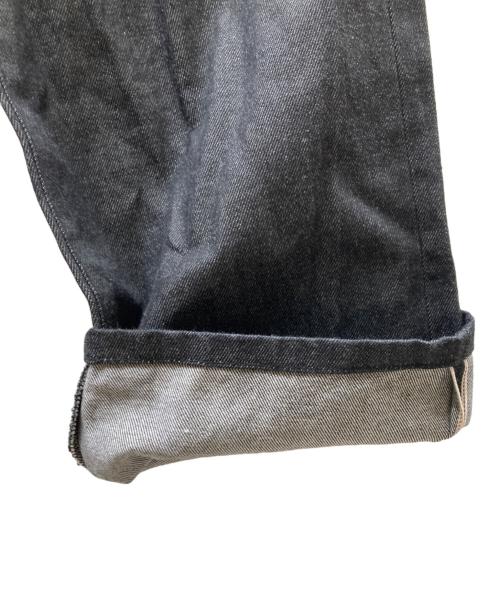 schuray（シュウレイ）Schuray (シュウレイ) 1922 Model Black Denim ブラックデニムパンツ ブラック サイズ:Lの古着・服飾アイテム