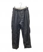 schurayシュウレイ）の古着「Black Denim Trousers デニムトラウザー」｜ブラック