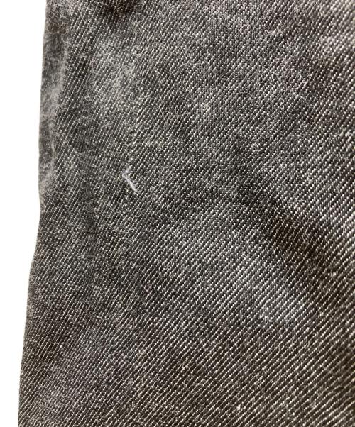 schuray（シュウレイ）Schuray (シュウレイ) Black Denim Trousers デニムトラウザー ブラック サイズ:1の古着・服飾アイテム