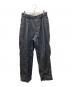 Schuray（シュウレイ）の古着「Black Denim Trousers デニムトラウザー」｜ブラック