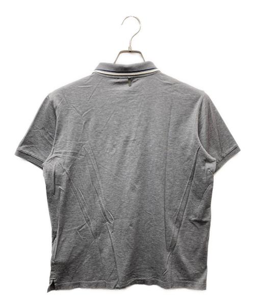 HERNO（ヘルノ）HERNO (ヘルノ) 半袖コットンポロシャツ グレー サイズ:48の古着・服飾アイテム