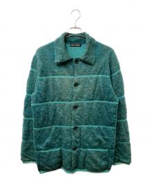 ISSEY MIYAKE（イッセイミヤケ）の古着「ニットジャケット」｜グリーン