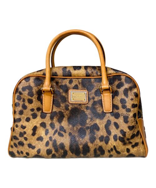 DOLCE & GABBANA（ドルチェ＆ガッバーナ）DOLCE & GABBANA (ドルチェ＆ガッバーナ) ミニボストンバッグ ベージュの古着・服飾アイテム