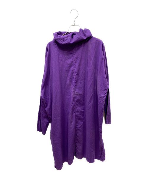 YACCO MARICARD（ヤッコマリカルド）YACCO MARICARD (ヤッコマリカルド) フラワー刺繍ワンピース パープルの古着・服飾アイテム